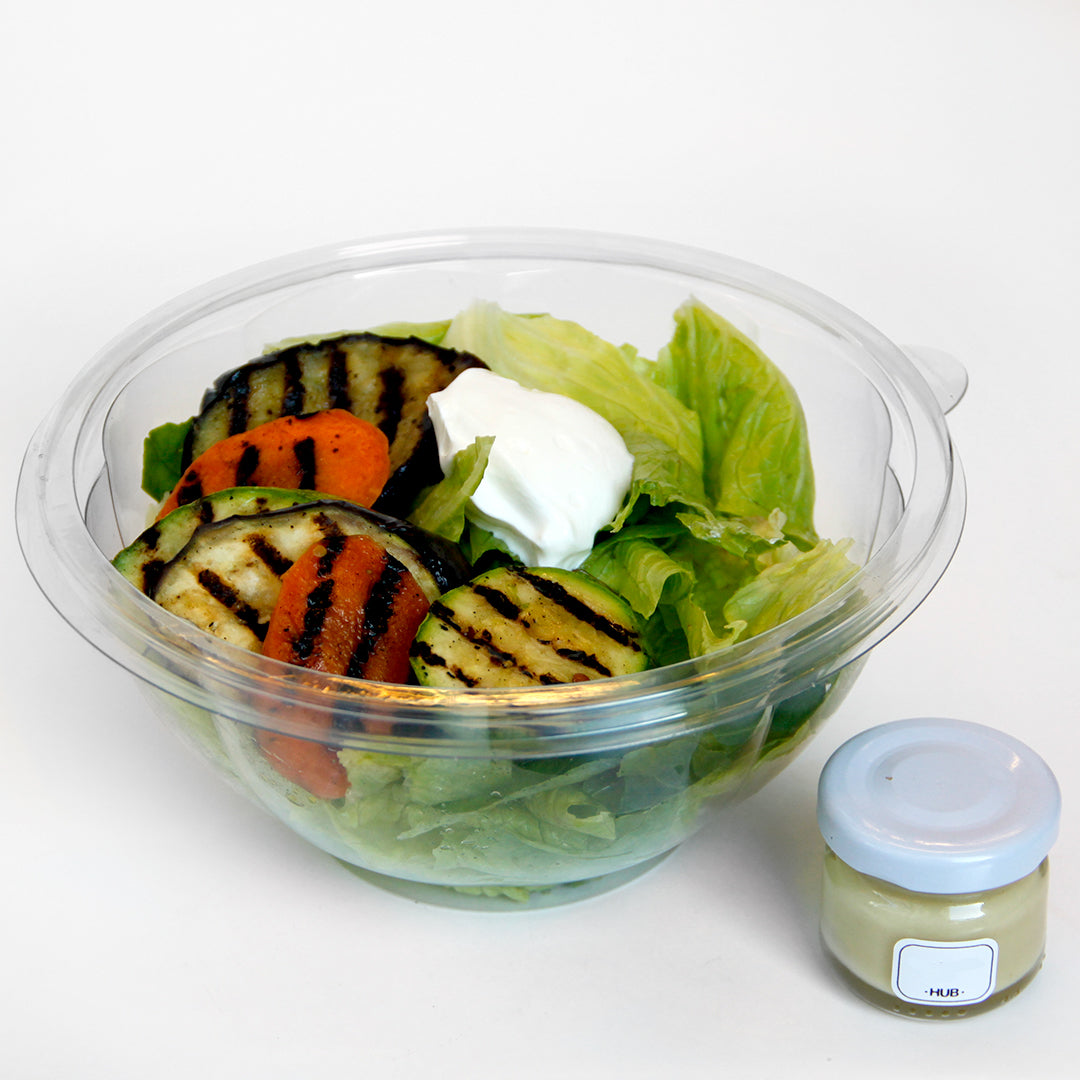 Kabaklı ve Nohutlu Yeşil Salata