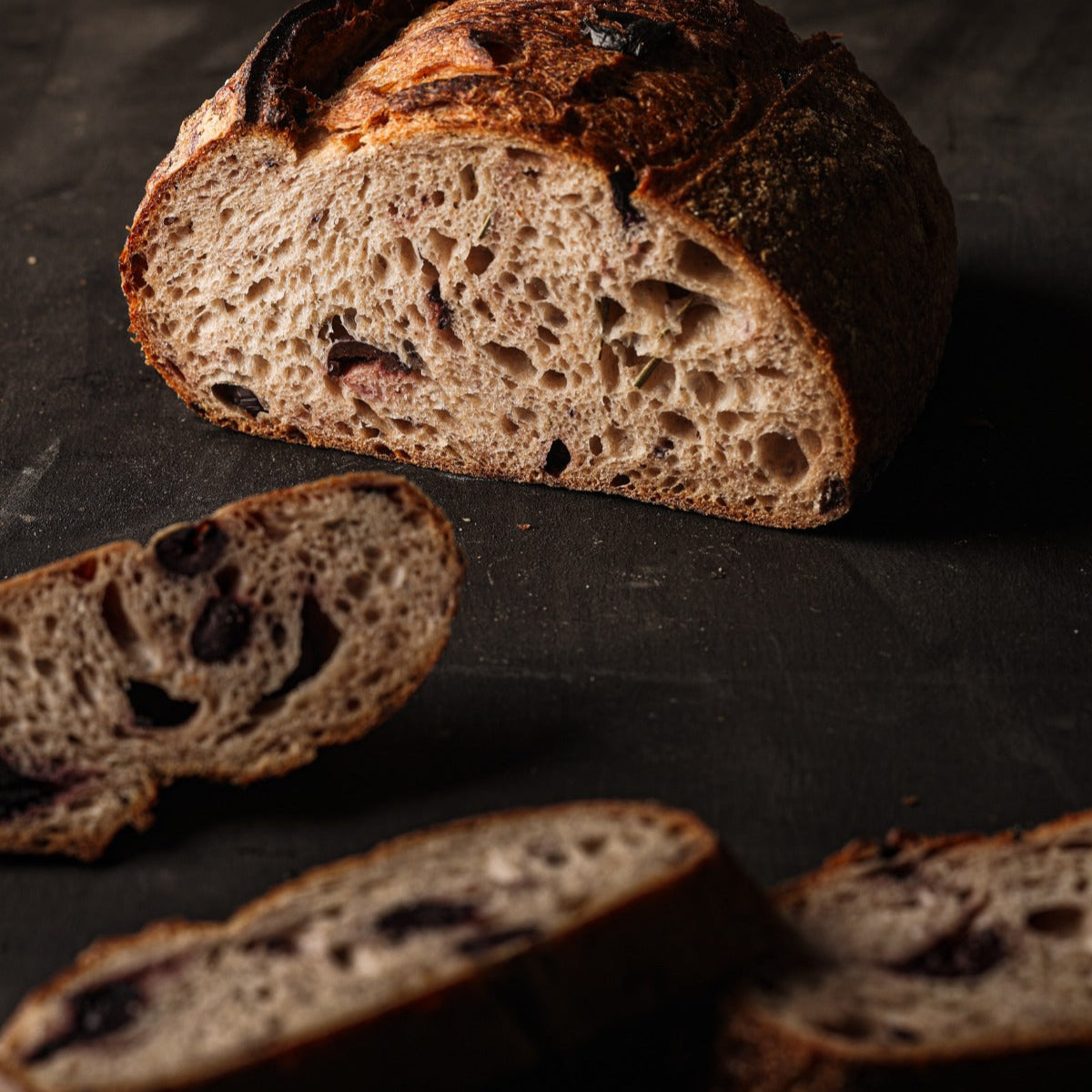 HUB Zeytinli Ekşi Mayalı Ekmek (520gr)