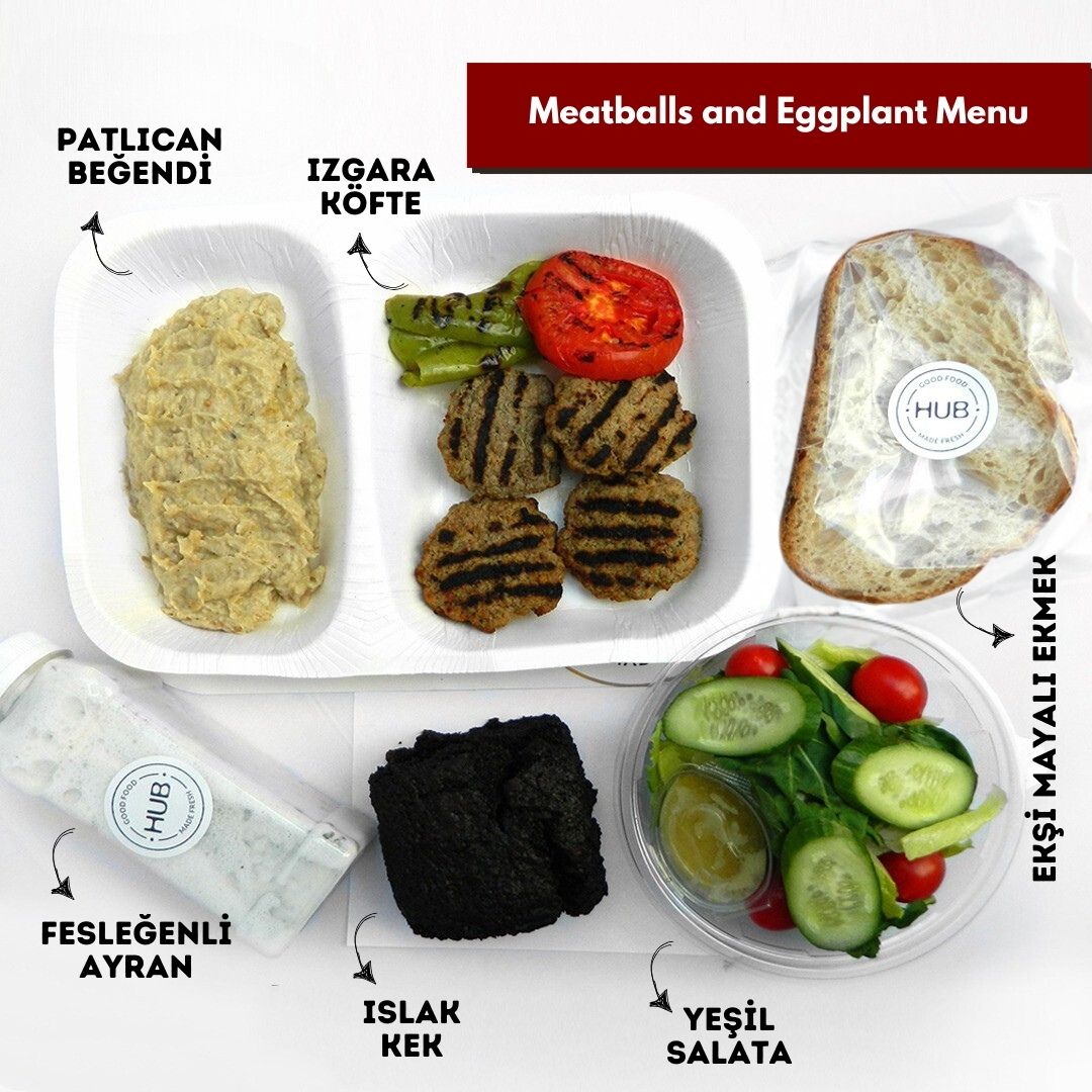 Meatballs and Eggplant Menu