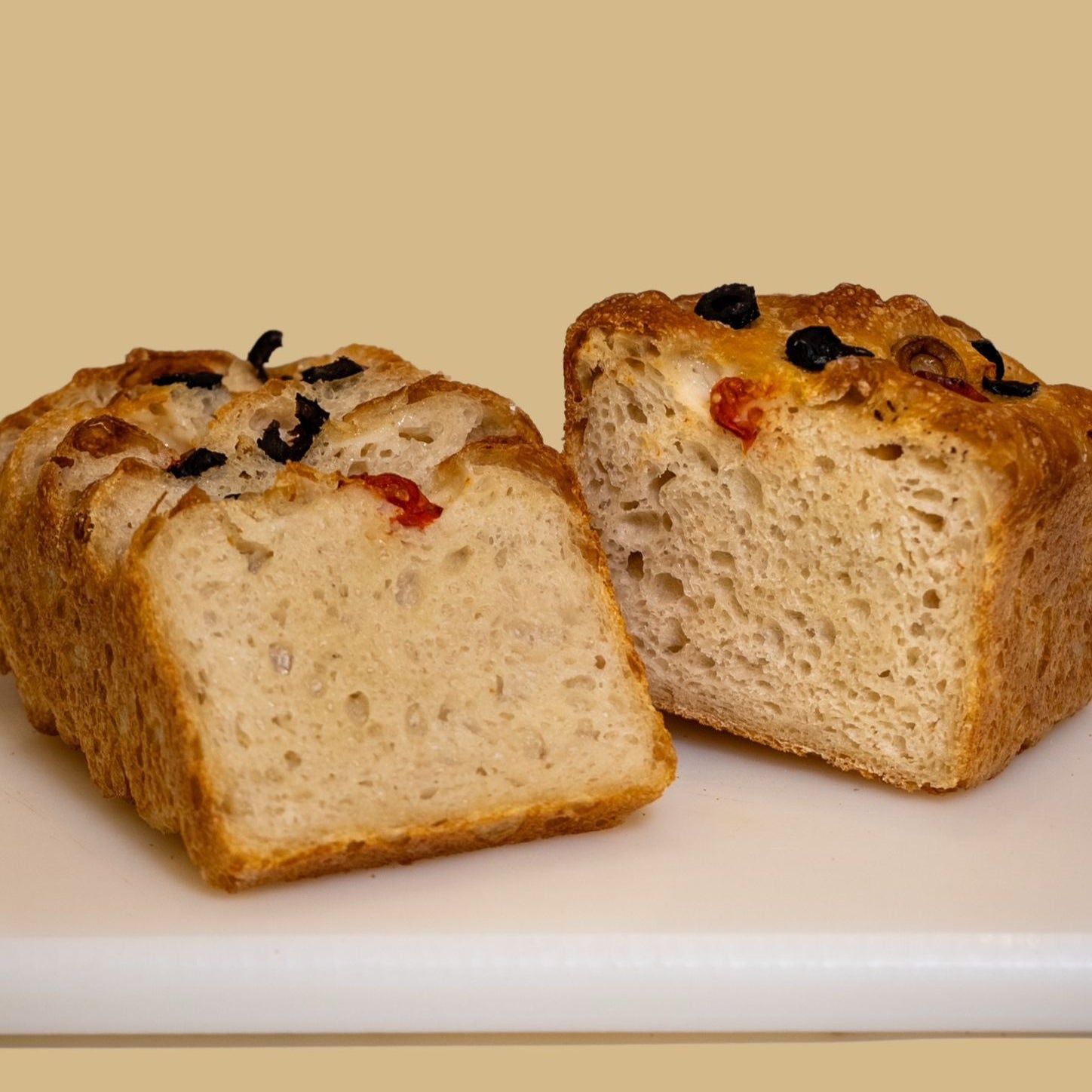 Ekşi Mayalı Foccacia Ekmek (430-450Gr)